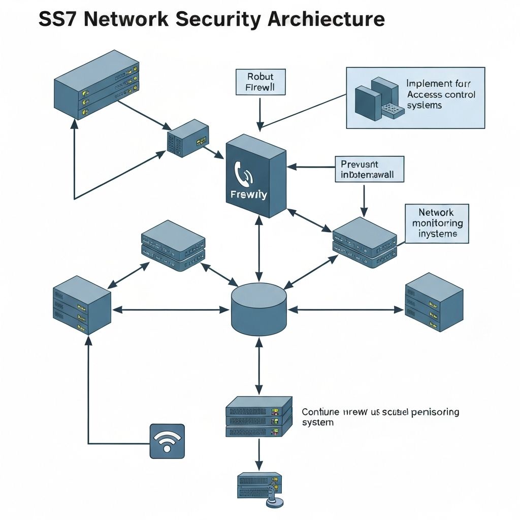 SS7 Security Architecture Diagram